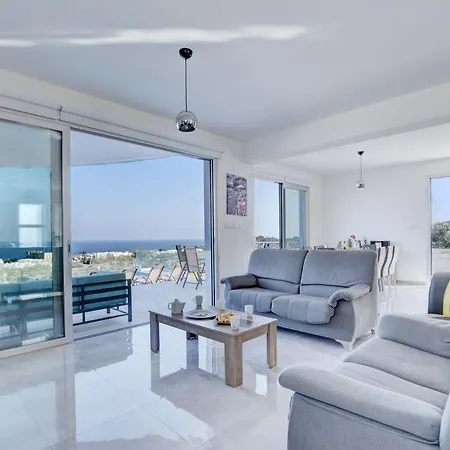 Semesterbostad 4 Bedroom, Private With Pool And Sea Views